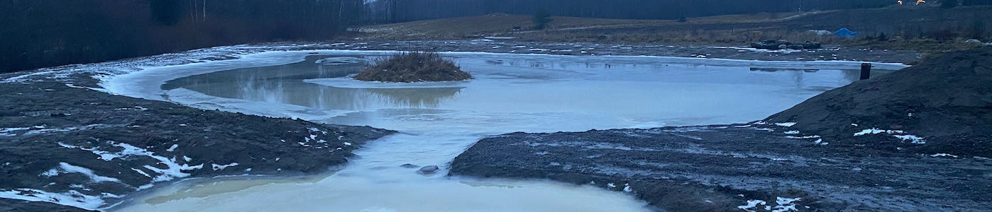 Water and making ponds